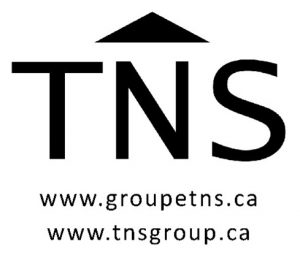 Logo with English and French Websites Logo with English and French Websites